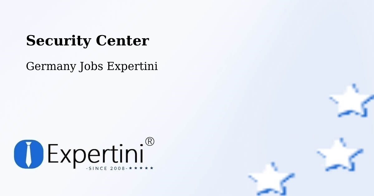 Security & Compliance – Trappenkamp - Germany Jobs Expertini